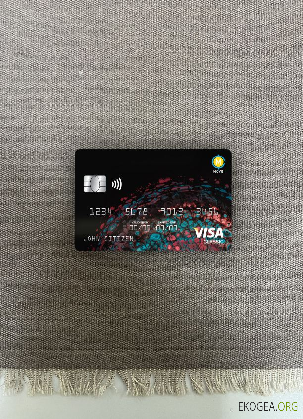 USA MOVO banque visa carte classique photolook recto